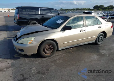 2007 Honda Accord 2.4 Vp from USA, damaged, VIN 1HGCM56197A162262